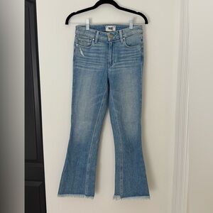 PAIGE Colette Crop Flare Jeans